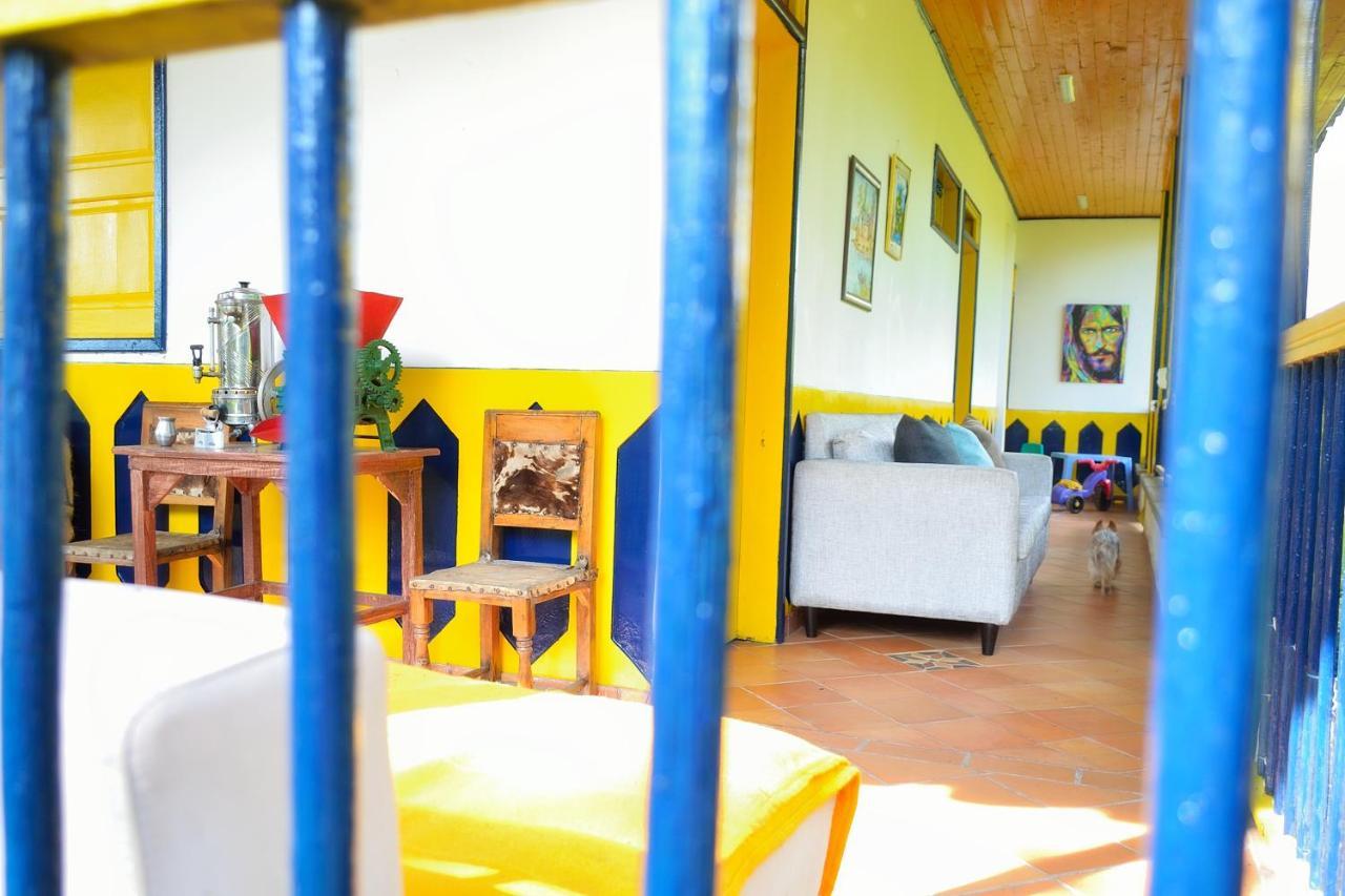 Casa Finca Villa Luz A 800 Mts Del Parque Del Cafe Montenegro Ngoại thất bức ảnh